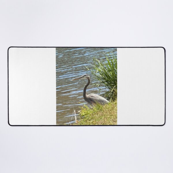 Item preview, Graceful Great Blue Heron Wading in Shallow Waters. designed and sold by Pearls1.