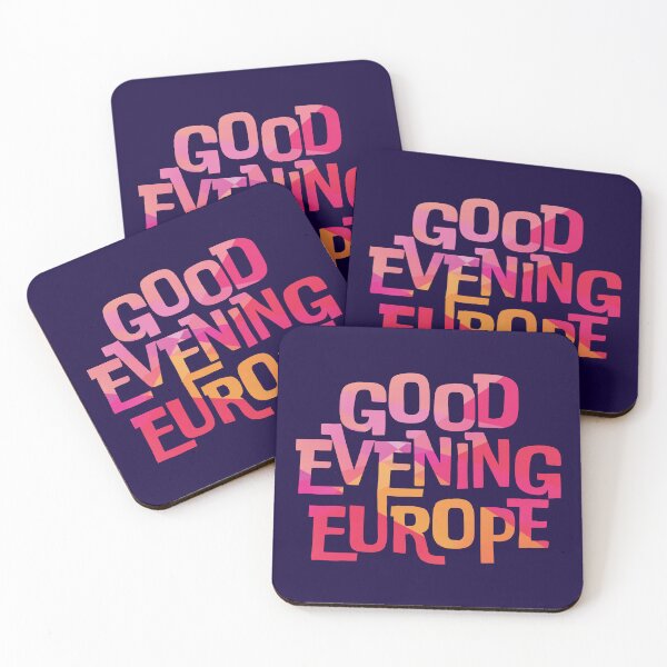 Item preview, Good Evening Europe (Abstract) - Eurovision Song Contest 2026 - Vienna 2026 - United By Music - ESC2026 - ESC26 designed and sold by Vision-Tees.