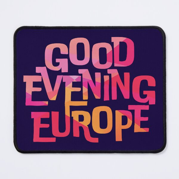 Item preview, Good Evening Europe (Abstract) - Eurovision Song Contest 2026 - Vienna 2026 - United By Music - ESC2026 - ESC26 designed and sold by Vision-Tees.