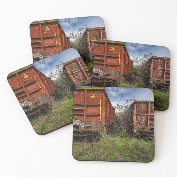 Item preview, Abandoned Train Wagons in Nature designed and sold by Rabee Khalil Photography.