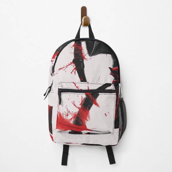 Item preview, Samurai Sword Strike Red Ink Splatter Dark Art designed and sold by universe-hold ⭐⭐⭐⭐⭐.