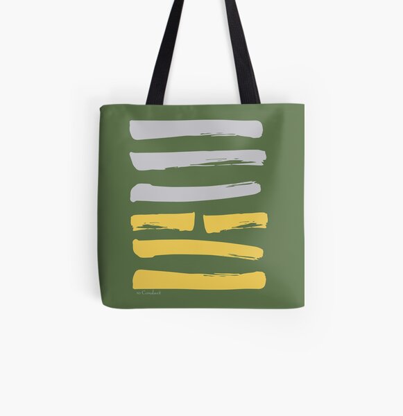 10 Conduct I Ching Hexagram All Over Print Tote Bag