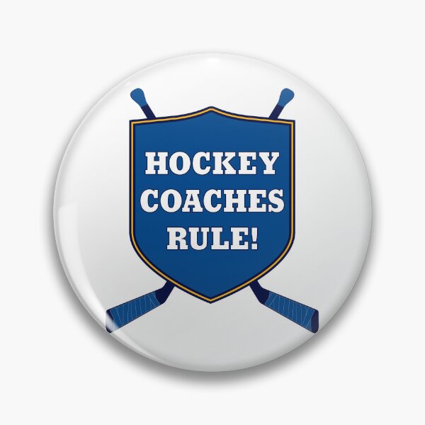 Item preview, Hockey Coaches Rule! - In St Louis Blues colors. designed and sold by Hattrixz.