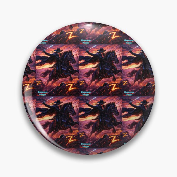 Item preview, Zorro Velvet Justice designed and sold by SHOCAMPOS DESIGNS .
