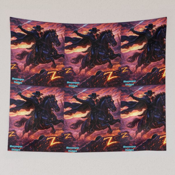 Item preview, Zorro Velvet Justice designed and sold by SHOCAMPOS DESIGNS .