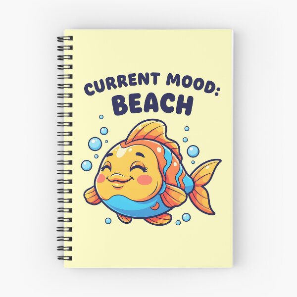Item preview, Current Mood: Beach – Chill Fish Summer Design designed and sold by Sea Gem.