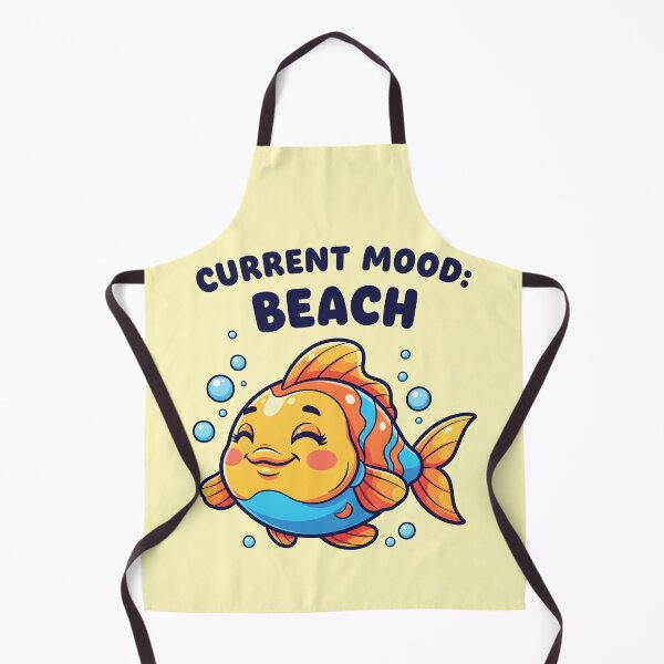 Item preview, Current Mood: Beach – Chill Fish Summer Design designed and sold by Sea Gem.