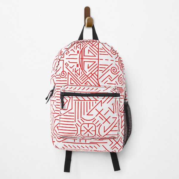 Item preview, Red stripes geometry rosette 1a designed and sold by nogamax.
