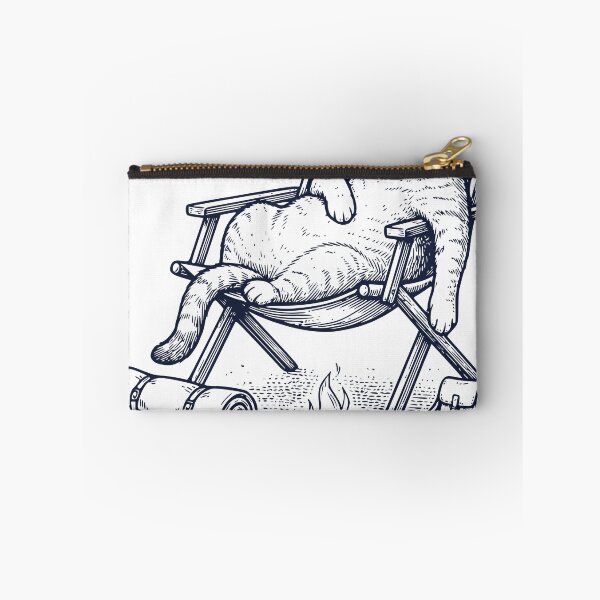 Item preview, This Spot Cat Camping, Chill Campfire Relaxing Design designed and sold by TeeVerse27.