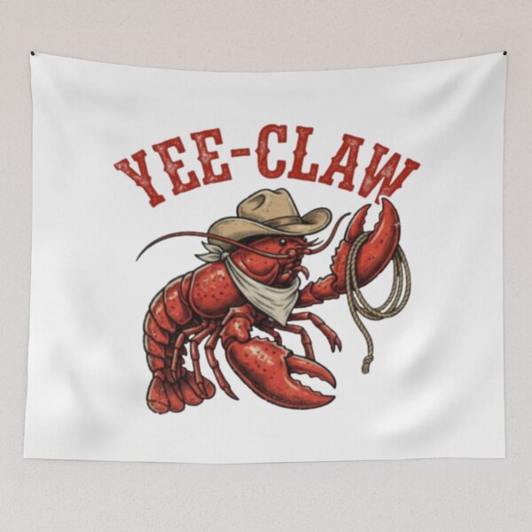 Item preview, YeahClaw - LobsterCowboy designed and sold by szydelkowanika.