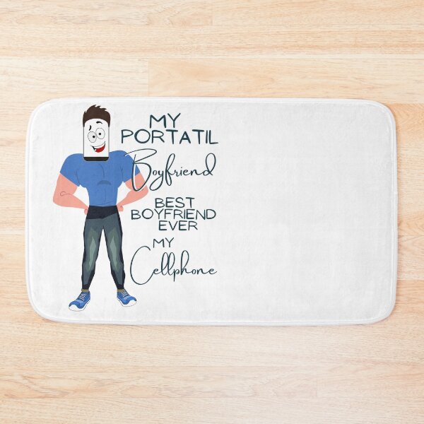 Item preview, Funny Tech Boyfriend Design My Cellphone Boyfriend Cute Smartphone Character Gift designed and sold by BeatyinChaos.