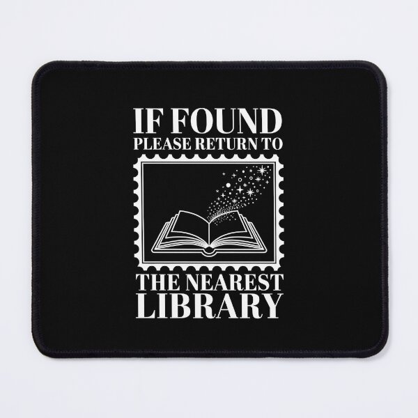 Item preview, If Found Please Return to the Nearest Library designed and sold by MagicWander.