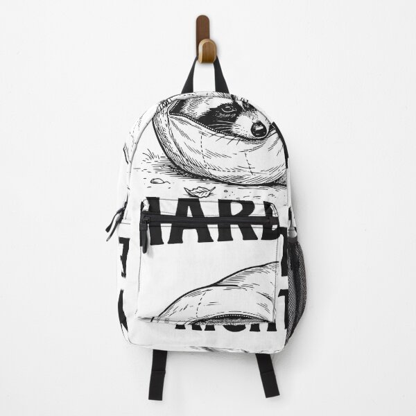 Item preview, Hard Pass Raccoon Sleeping Bag, Introvert Stay Inside Mood designed and sold by TeeVerse27.