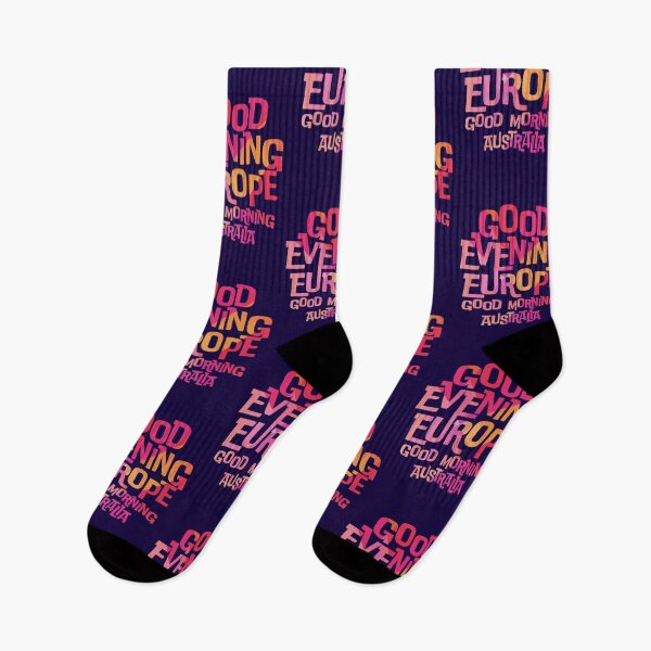 Item preview, Good Evening Europe Good Morning Australia (Abstract) - Eurovision Song Contest 2026 - Vienna 2026 - United By Music - ESC2026 - ESC26 designed and sold by Vision-Tees.