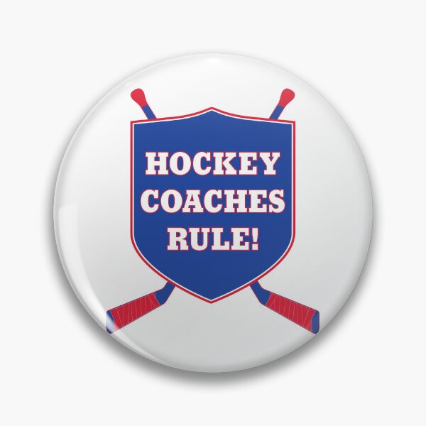 Item preview, Hockey Coaches Rule! - New York Rangers colors. designed and sold by Hattrixz.