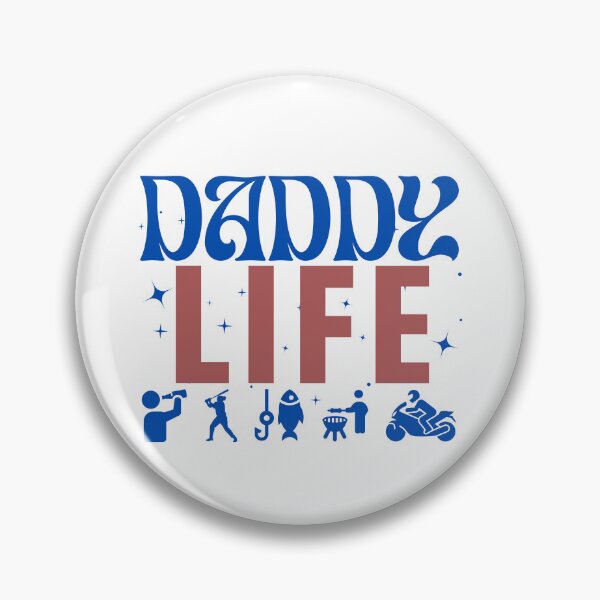 Item preview, Retro Daddy Life Father's Day Vintage Dad Hobbies designed and sold by VibranPalette.