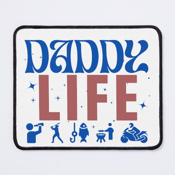 Item preview, Retro Daddy Life Father's Day Vintage Dad Hobbies designed and sold by VibranPalette.