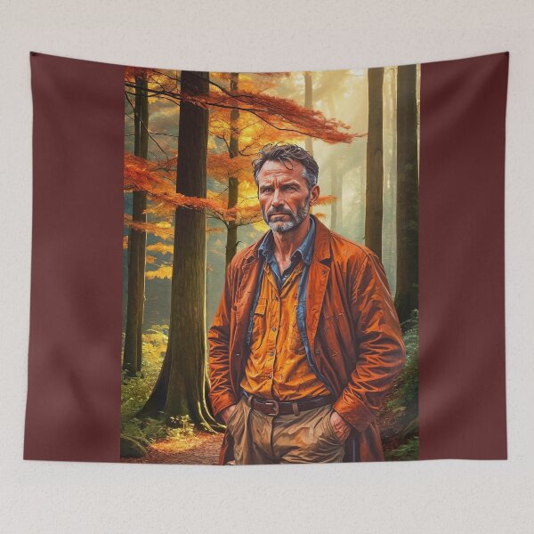Item preview, ENJOYING A WALK IN NATURE designed and sold by Tammera.