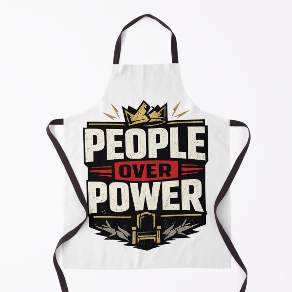 Item preview, People Over Power Protest Crown Graphic designed and sold by rocknrollstyles.