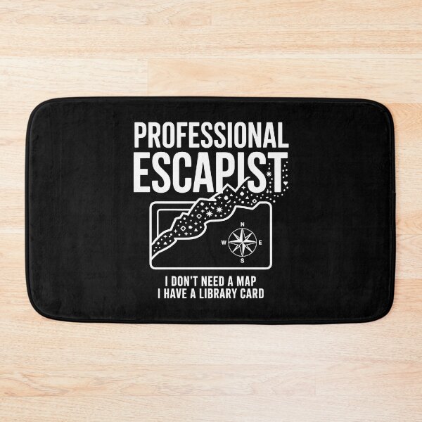Item preview, Professional Escapist Library Card Map designed and sold by MagicWander.