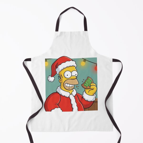 Item preview, Homer Santa Claus Eating Christmas Cookie designed and sold by DohLab.