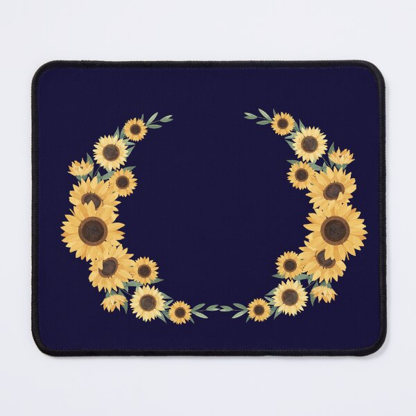 Item preview, Rustic Watercolor Sunflower Wreath Botanical Floral Art designed and sold by SolutionsArt.
