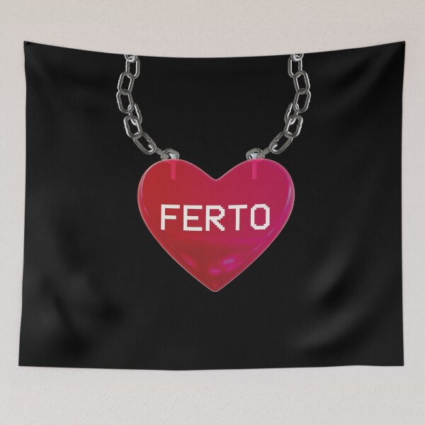 Item preview, Ferto - Akylas - Eurovision 2026 Greece - Red Heart Necklace Design - United By Music - ESC2026 ESC26 - Eurovision Song Contest 2026 - ESC 2026 designed and sold by Vision-Tees.
