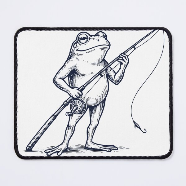 Item preview, Born to Fish Frog Fishing, Classic Angler Identity Design designed and sold by TeeVerse27.