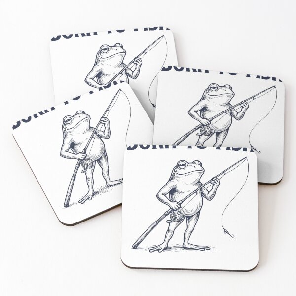 Item preview, Born to Fish Frog Fishing, Classic Angler Identity Design designed and sold by TeeVerse27.