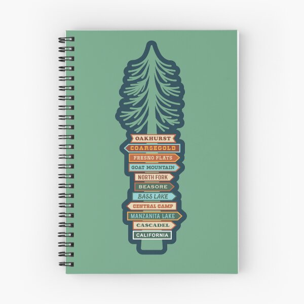 Item preview, Central California Sign Post Tree designed and sold by SarahLPilegard.