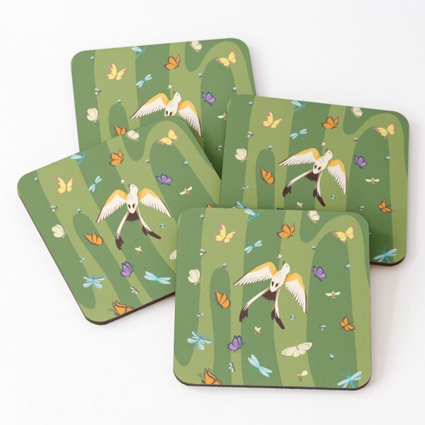 Item preview, Birds And Butterflies Pattern - Grasses designed and sold by PaintedDolphin.