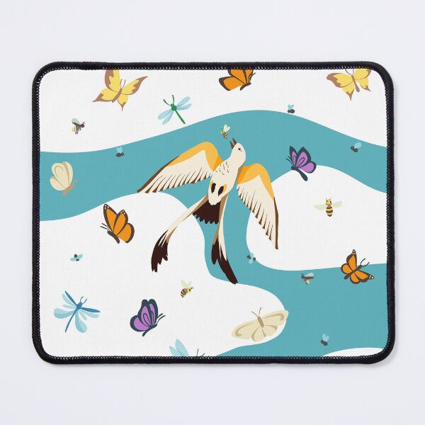 Item preview, Birds And Butterflies Pattern - Clouds designed and sold by PaintedDolphin.