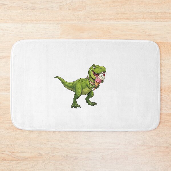 Item preview, Cute T-Rex Eating Ice Cream Cone designed and sold by wroni-k.