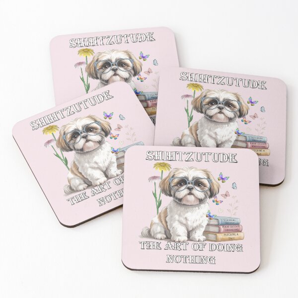 Item preview, Shihtzutude The Art of Doing Nothing Funny Shih Tzu Mom Gift Cute Shih Tzu designed and sold by tamdevo1.