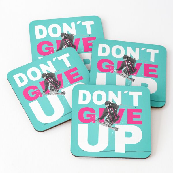 Item preview, Don’t Give Up Ski Motivation designed and sold by GamerGearTees.