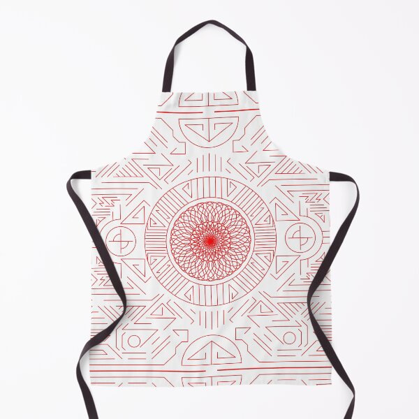 Item preview, Red stripes geometry rosette 2a designed and sold by nogamax.