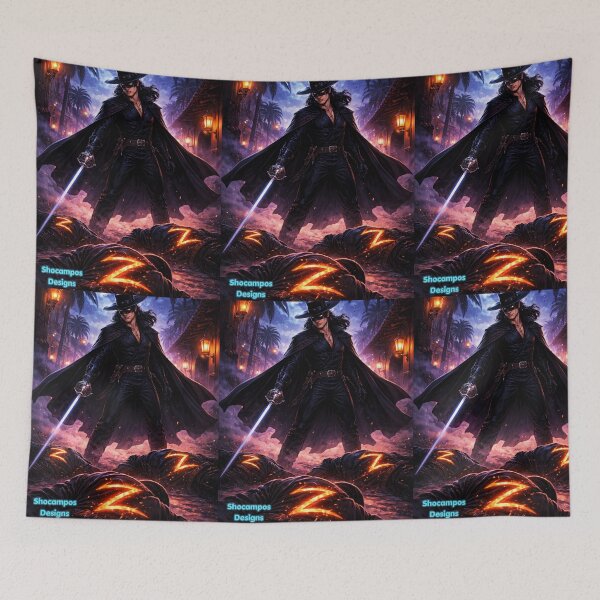 Item preview, Zorro Moonlight Seduction putting the Z mark on the bandits designed and sold by SHOCAMPOS DESIGNS .