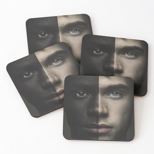 Item preview, Black & White Face – Diversity, Identity & Multicultural Unity Art 2 designed and sold by WordPlayStudio.