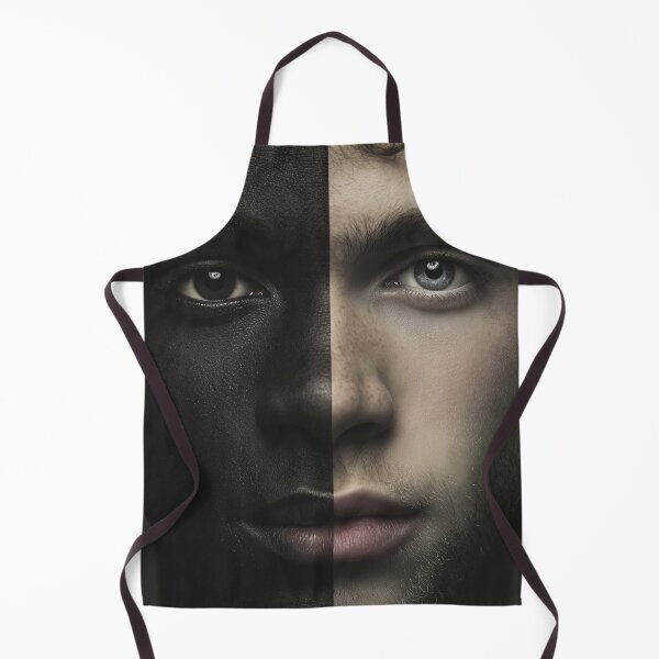 Item preview, Black & White Face – Diversity, Identity & Multicultural Unity Art 2 designed and sold by WordPlayStudio.