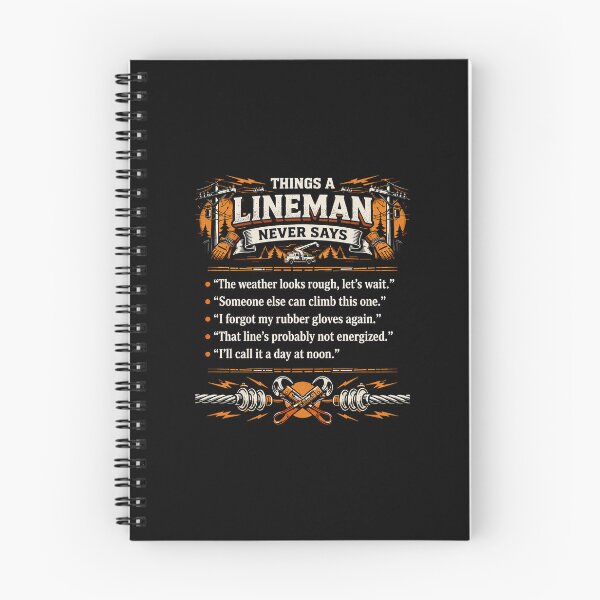 Item preview, Things a Lineman Never Says Funny Gift Tee designed and sold by AsKartongs.