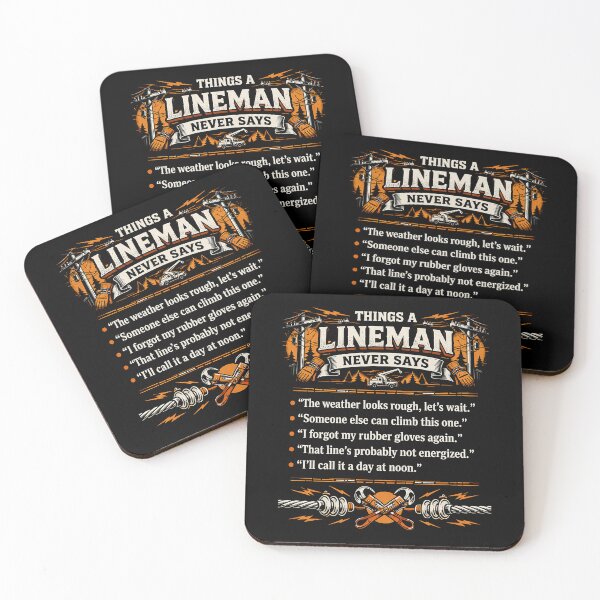 Item preview, Things a Lineman Never Says Funny Gift Tee designed and sold by AsKartongs.