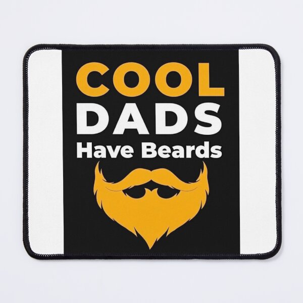 Item preview, Cool Dads Have Beards Funny Father's Day Quote designed and sold by TS68.