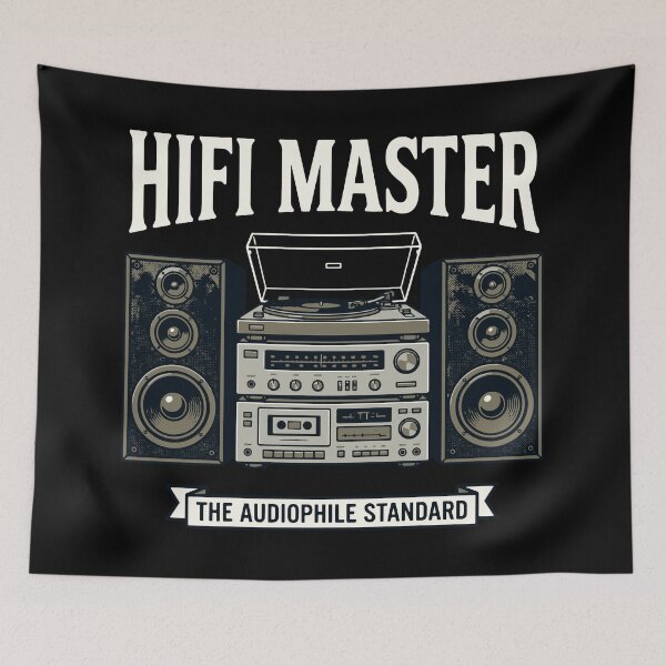 Item preview, Hi-Fi Master | Light font version designed and sold by heptenart.