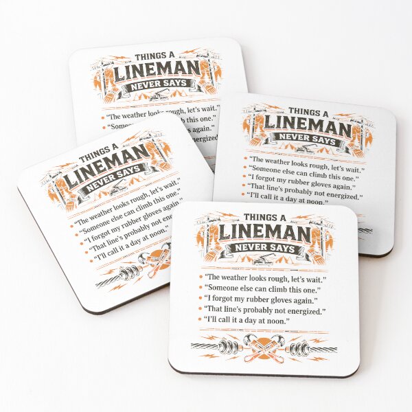 Item preview, Lineman humor designed and sold by AsKartongs.