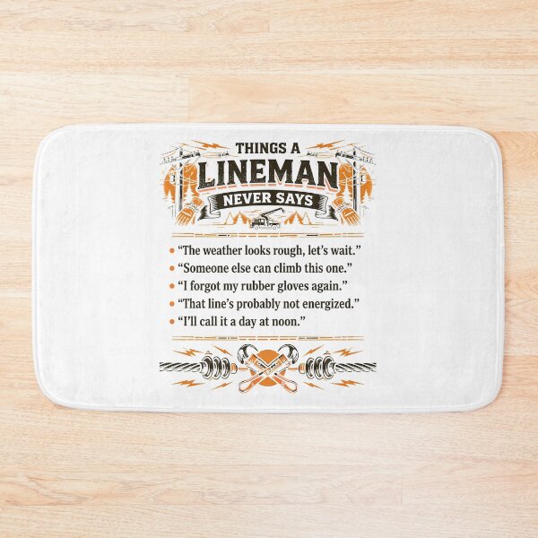 Item preview, Lineman humor designed and sold by AsKartongs.