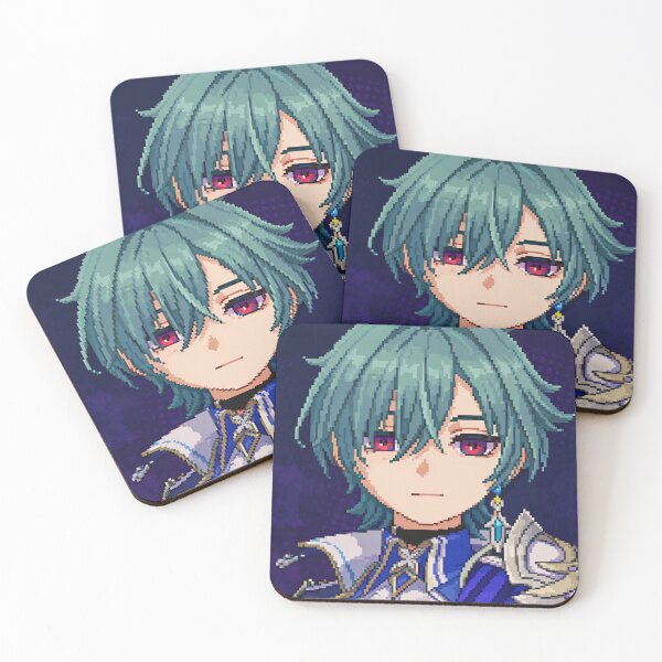 Item preview, genshin impact lohen pixel art  designed and sold by lilypadblue.