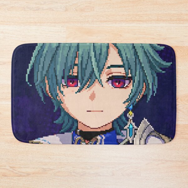 Item preview, genshin impact lohen pixel art  designed and sold by lilypadblue.