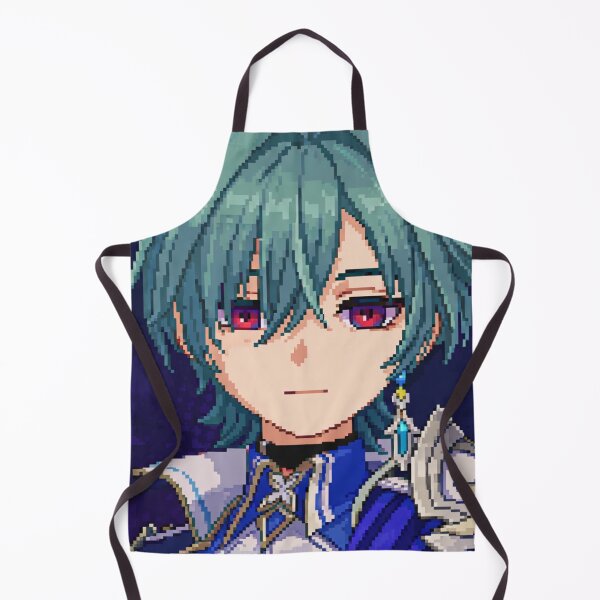 Item preview, genshin impact lohen pixel art designed and sold by lilypadblue.