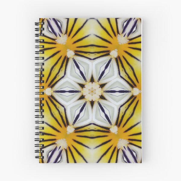 Item preview, Diseño floral hipnótico - Geometría amarilla radiante designed and sold by SilentBloomLab.