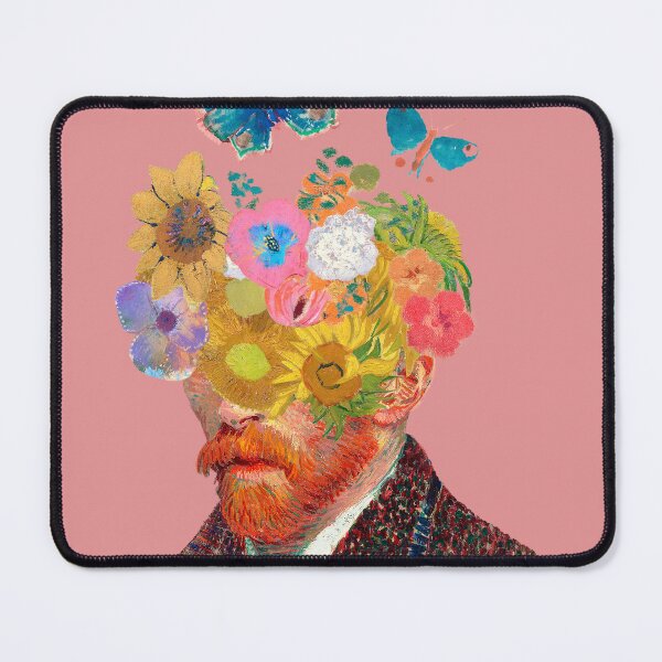 Item preview, Floral Van Gogh Portrait Dreamscape designed and sold by GamerGearTees.